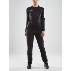 Craft Progress R-Neck Sweatshirt Damen -JOM Kleidung Geschaft 1906981 progress r neck sweater damen schwarz weiss z3