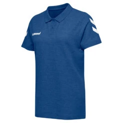 Hummel Go Cotton Polo Damen -JOM Kleidung Geschaft 203 522 hummel go cotton polo damen blau z2