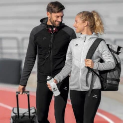 Erima Stepp- Und Strickjacke Mit Kapuze Damen -JOM Kleidung Geschaft 2061910 z2